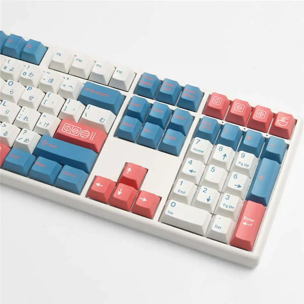 

MechZone 112 Keys Bento Theme Keycap Set OEM Profile PBT Sublimation Keycaps for 61/64/87/104/108 Keys Mechanical Keyboards