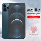 9H матовое закаленное стекло для iPhone 12 Pro Max 12 mini, Защита экрана для iPhone 11 Pro XS Max XR X 8 7 6 Plus SE 2020, стекло