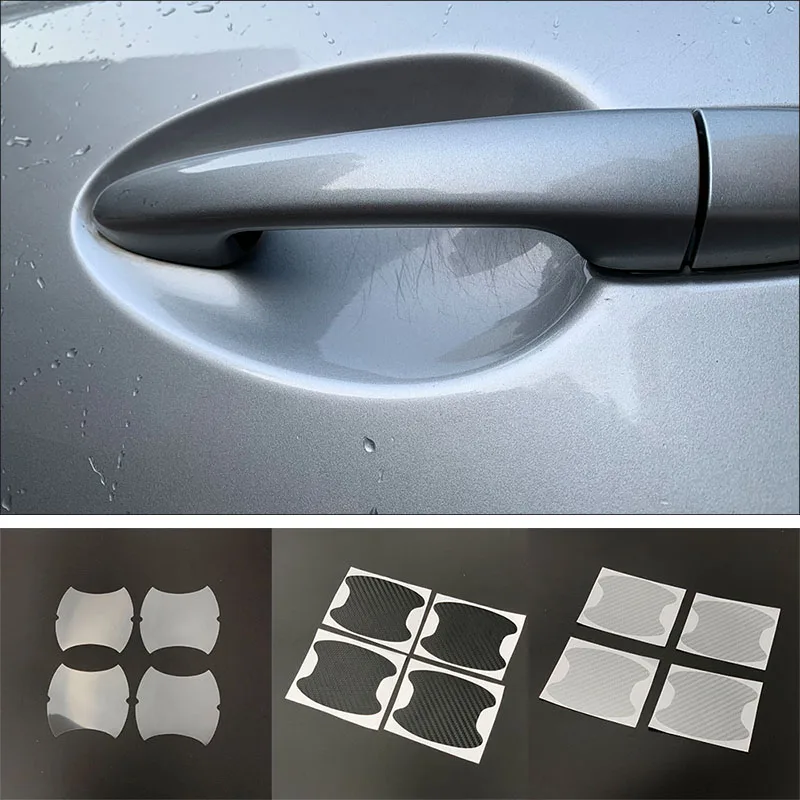 Защитная Наклейка на дверную ручку автомобиля 4 шт. для SAAB 9 3 5 9000 93 900 95 aero 42250 42252 2x 4x