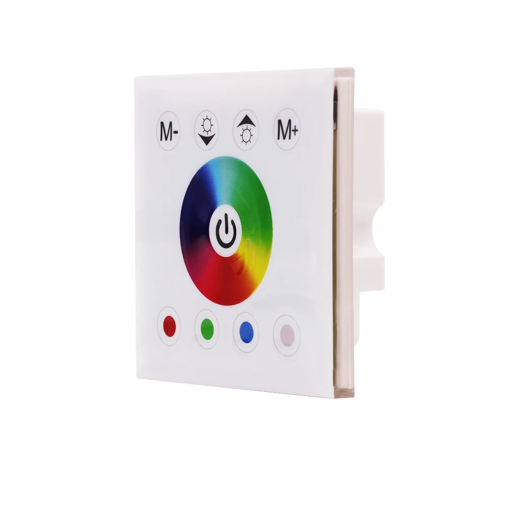 Контроллер сенсорной панели 6Ax4CH RGB RGBW настенный диммер с сенсорным экраном для