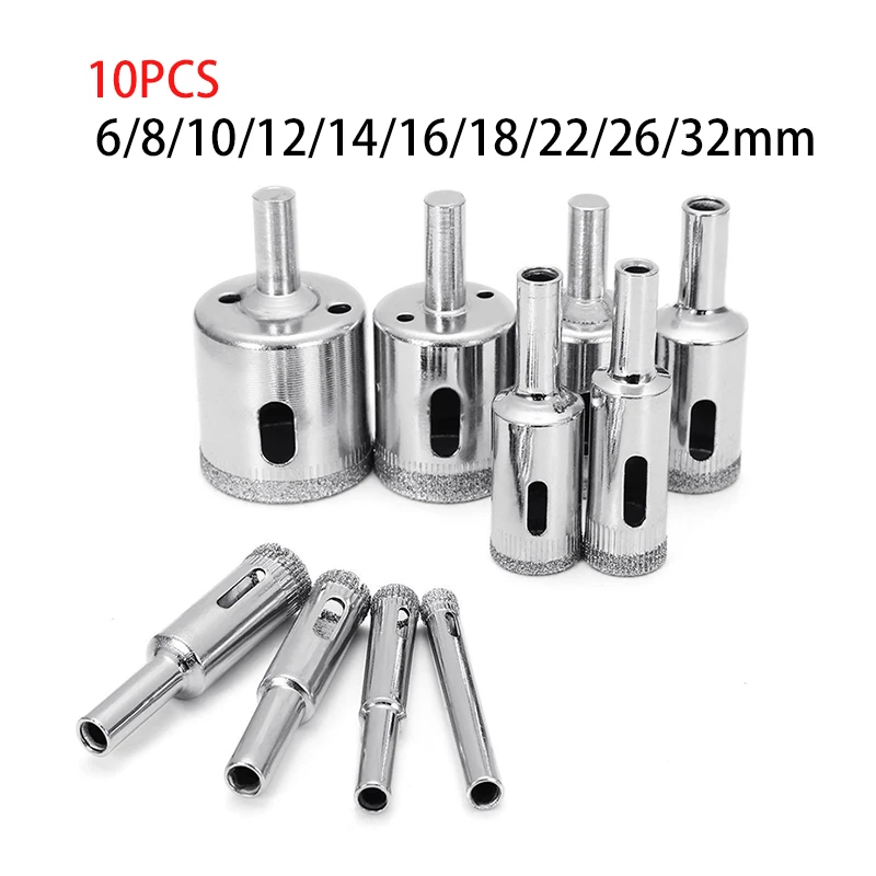 Алмазное буровое долото 15 шт. прочное и долговечное 3 42 мм набор сверл из