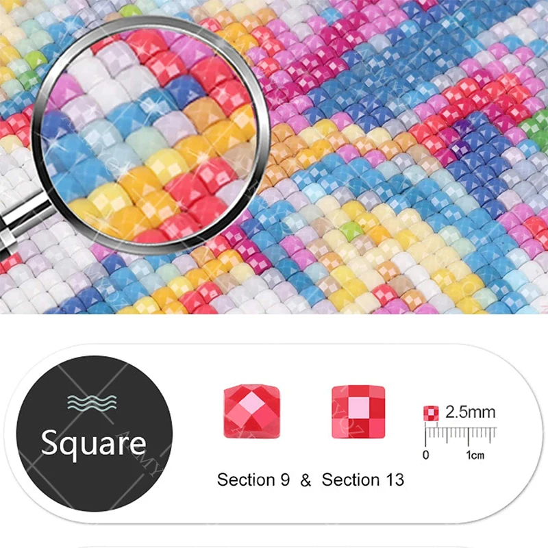 Diamond Art Painting Flower 5d Diy Embroidery Floral Mosaic Handmade Needlework Gift Home Decor Cross Stitch Kits | Дом и сад