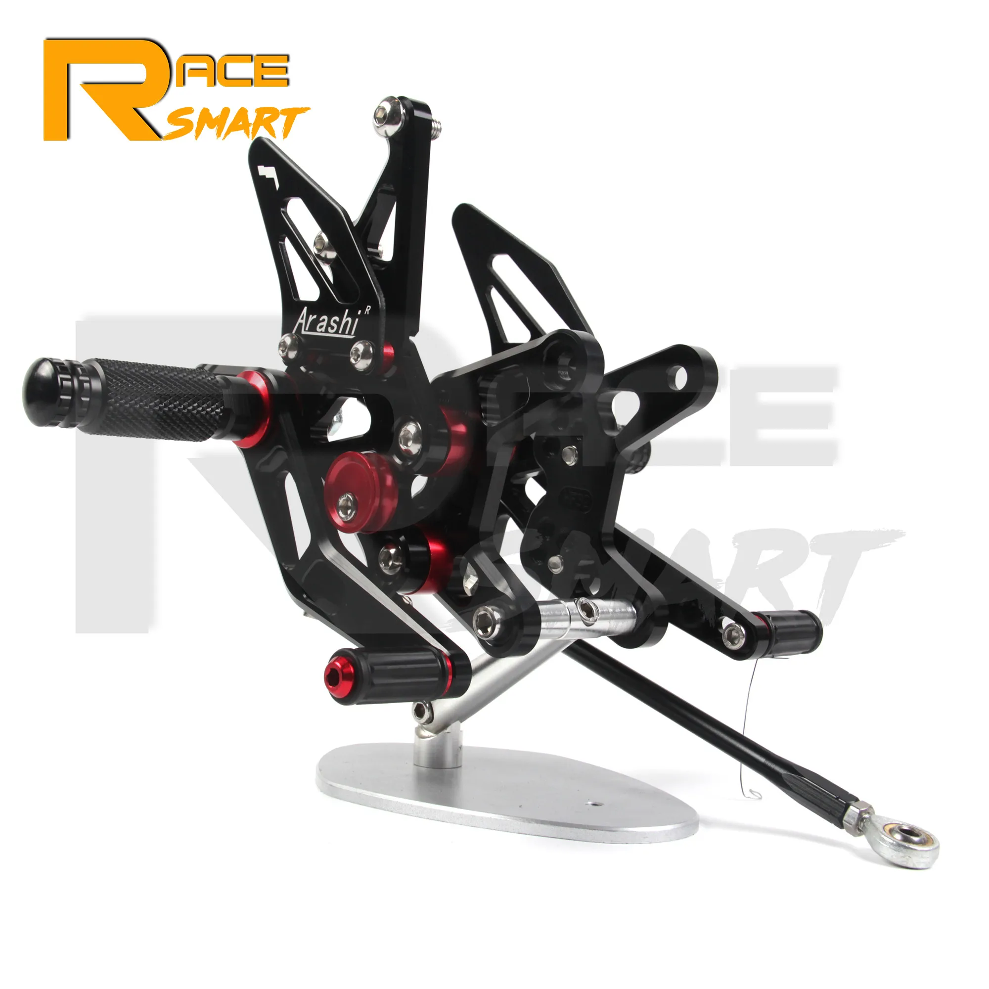 Для KAWASAKI ZX-6R ZX6R ZX636 2007 2008 ZX 6R CNC регулируемые Задние подножки педали аксессуары для