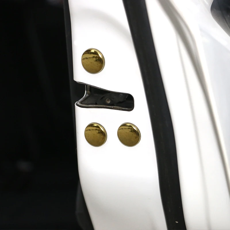 12 шт./лот Автомобильный Дверной замок винт Защитная крышка для Citroen C4 C1 C5 C3 C6 C-ELYSEE