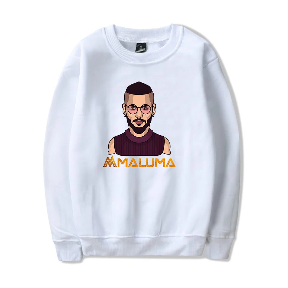 Горячая maluma монолитные толстовки для мужчин/женщин толстовки Harajuku maluma модные повседневные корейские поп осень зима