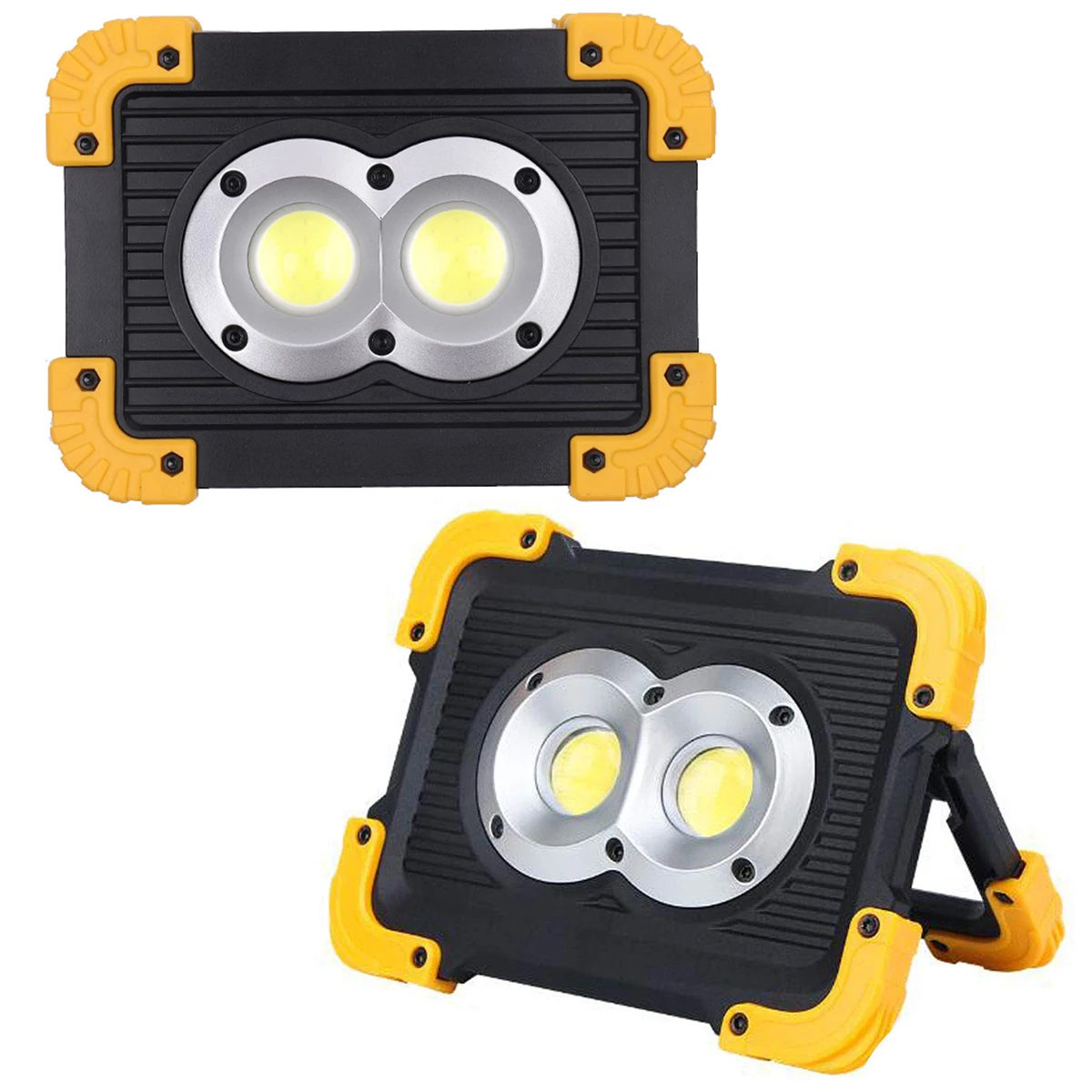 Водонепроницаемый рабочий светильник с USB портом и COB светодиодами 20 Вт|Фонарики