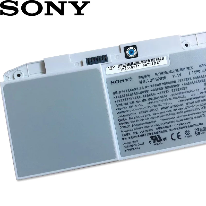 Аккумулятор для ноутбука Sony SVT11 SVT13 T11 T13 SVT131 SVT131A11T VGP-BPS30 SV-T1115FD SV-T1115FG в 45 Втч 11 1 |