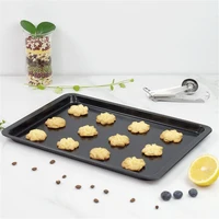 ehz non stick kitchen baking pans cookie sheet layers sheet cake pan bakeware half sheet pan bake trays 37 x 25 5 cm