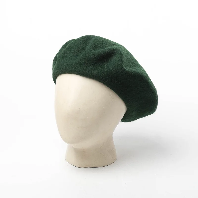 New European American Style Woolen Beret Autumn Winter Men's Formal Professional Casual Dual-use Hat