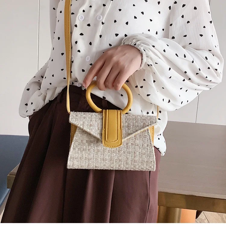

Summer knit bag women's bag summer small fresh new 2021 tide handbag women's bag one shoulder cross-slung
