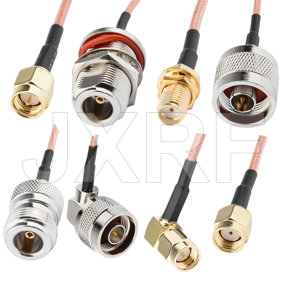 Кабель коаксиальный JXRF N Type папа-папа SMA мама RG316 50 Ом | Обустройство дома