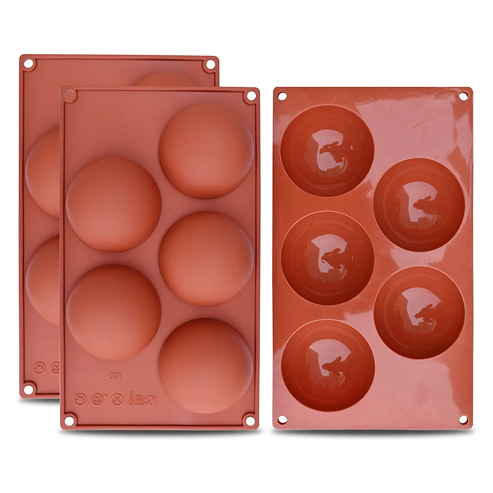 Silicone Mold For Chocolate Baking Dome Cake Pastry Bakeware Round Candy Pudding Jelly Soap Form Decoration DIY | Дом и сад