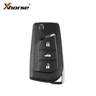 Универсальный проводной дистанционный ключ Xhorse VVDI2 XKTO00EN для Toyota с 3 кнопками