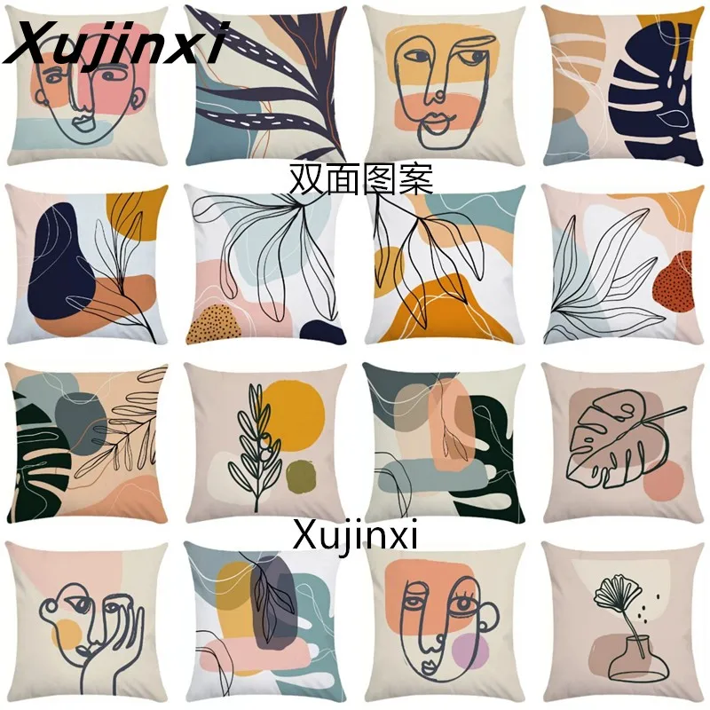 

Простая подушка в скандинавском стиле Morandi, цветная подушка для дивана