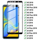 Защитное стекло 11D для Samsung Galaxy A6, A8 Plus, A5, A7, A9 2018, J4, J6 Plus, J2, J7, J8 2018, полное покрытие