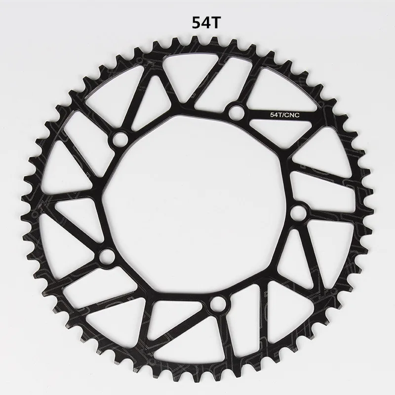 Узкая широкая Звездочка Litepro Bcd130 46 48 50 52 54 56 58t для Bmx 14/16/18/20 дюймов черная красная