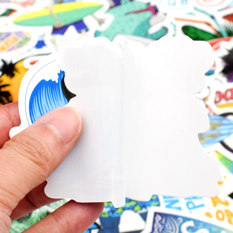 50 шт. наклейки для серфинга на доску ноутбук чемодан велосипед|Наклейки