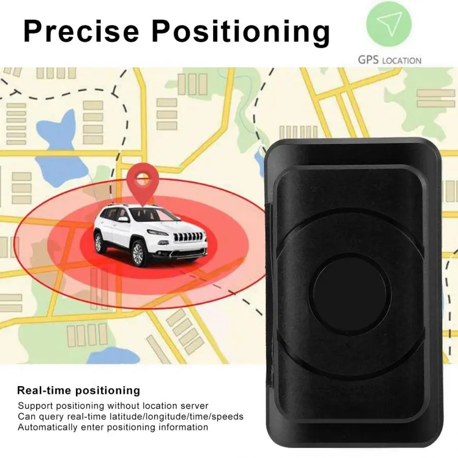 Автомобильный мини трекер локатор GPS водонепроницаемый в режиме реального