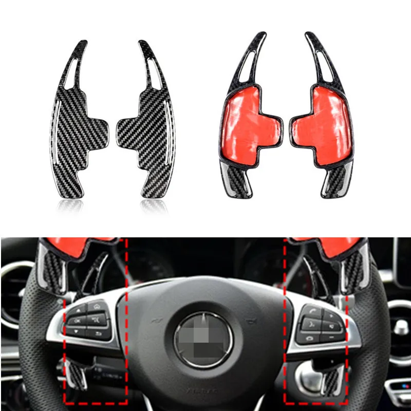 Подходит для Mercedes Benz C Class GLEGLCGLACLSCL расширитель руля углеродное волокно серия ABCES 3D