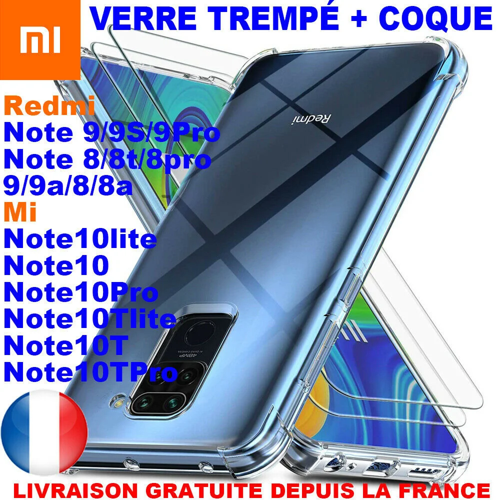 

Shell + millet tempered glass 11 / 10 / 10t Pro / 8 / 9 / SE / mix / Note 10 / 9t / 9lite / A3