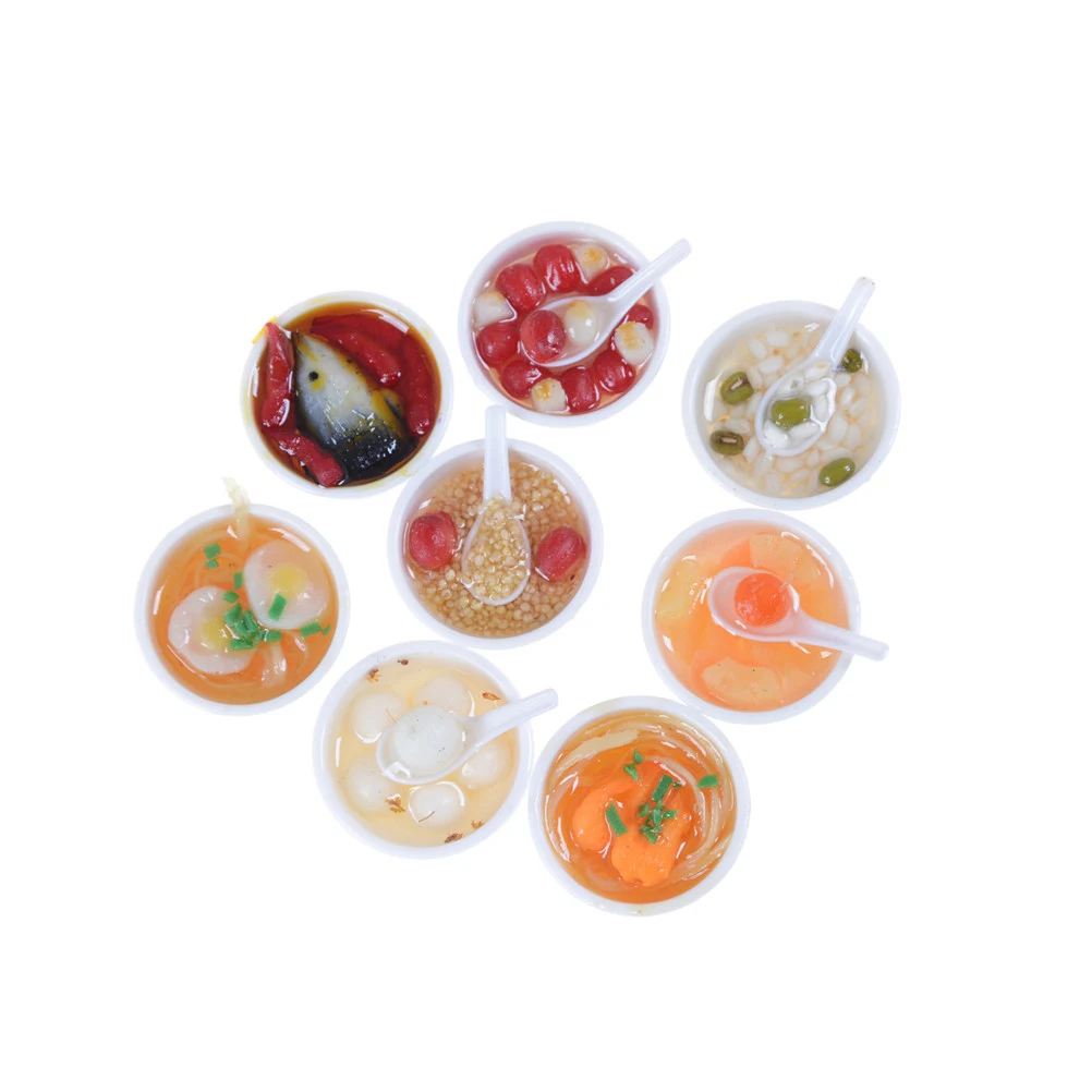 

Китайское раннее образование еда кухонные игрушки кукольный домик миниатюрная детская игра еда игрушка кукла еда Miniatura кухонные аксессуар...