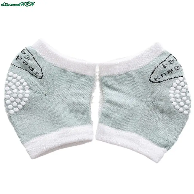 

0-3 Year Babys Non-slip Baby Girls Boys Knee Pads Protector Crawling Elbow Kneepad Terry Thick Mesh Breathable Warmers Cotton