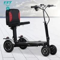mini electric scooter for elderly disabled folding automatic scooter rollator walker 10ah 36v return for any reason 15 days