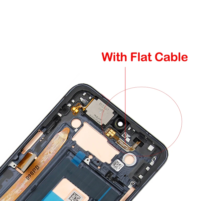 Pantalla t&aacute;ctil OLED de 1080x2340 para LG G8X ThinQ V50S LMG850EMW / LM-G850/LM-V510N, montaje de digitalizador, herramientas de repuesto gratis-3
