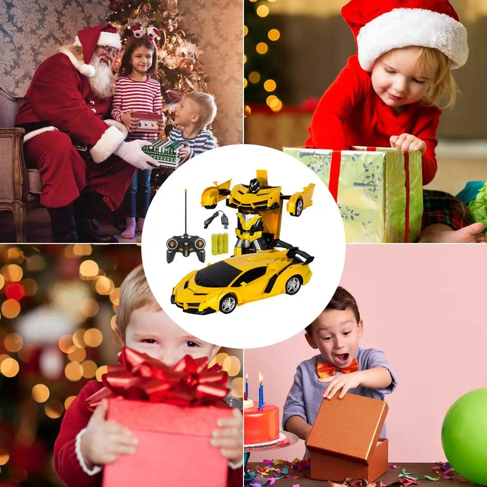 1:18 Р/У Машинки радио деформации автомобиля инерционная трансформации роботы