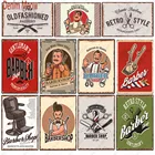 Винтажная металлическая вывеска Tony, металлический настенный художественный декор, Ретро наклейки для волос и карнизов, портной магазин, декор для комнаты джентльмена, WY139