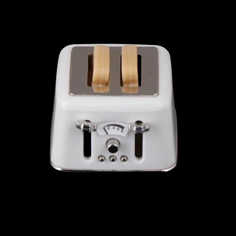 

Хлебомашина в масштабе 1:12 с тостов, миниатюрные кукольные домики, милые украшения, тостер, 1/12, кукольный домик, мини-Аксессуары