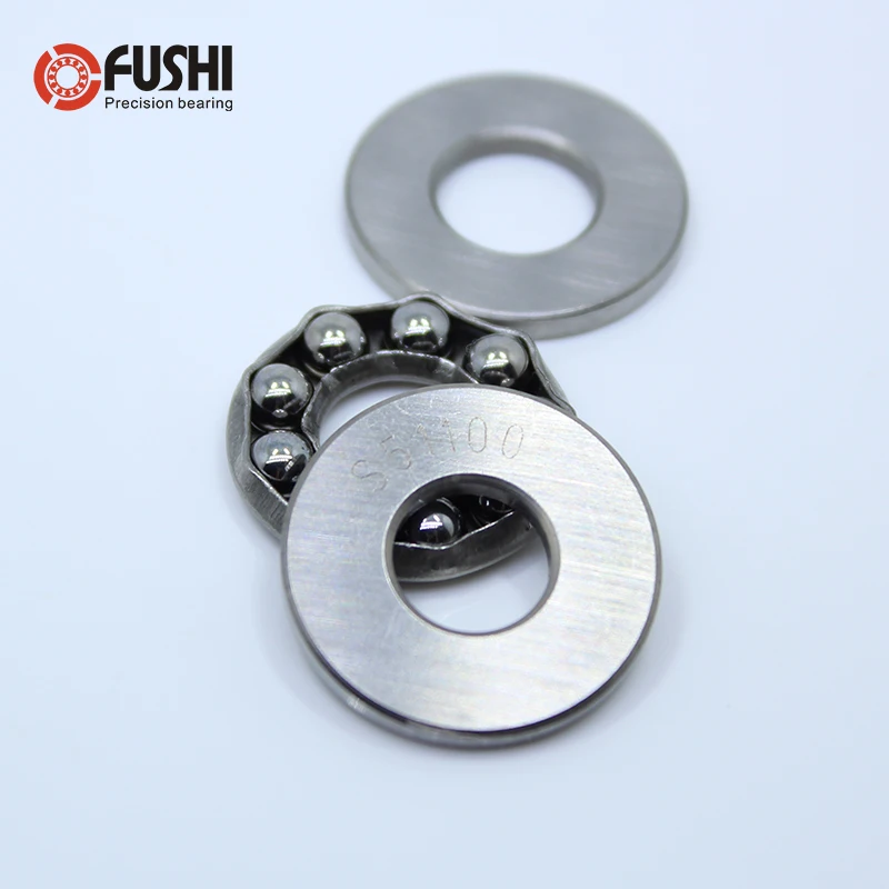 S51100 подшипник 10*24*9 мм(2 шт) ABEC-1 из нержавеющей стали упорные S 51100 шарикоподшипники