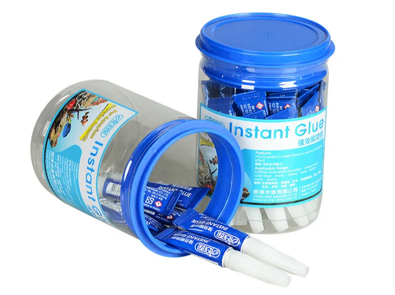 Аквариумный клей для мгновенного нанесения Моха кораллового цвета|Инструменты