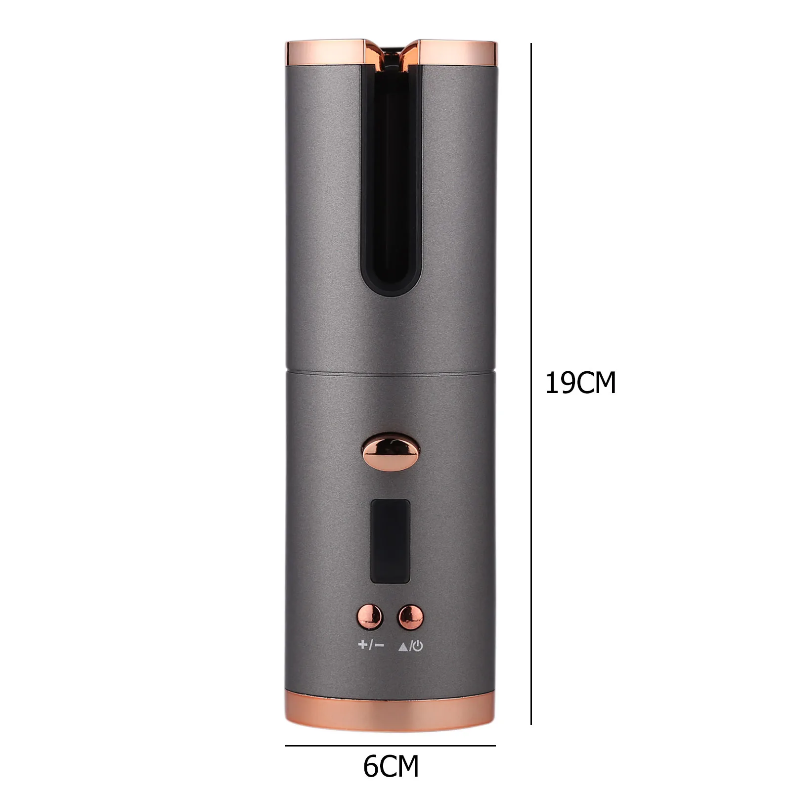 

Portable Cordless Automatic Hair Curling Iron Hair Curler USB Rechargeable for LCD Display Curly Machine Rotating Curling