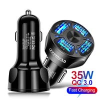 usb car charge electronics 12v quick usb socket auto elektronica accessoi fast charging for iphone mobile phone charger adapter