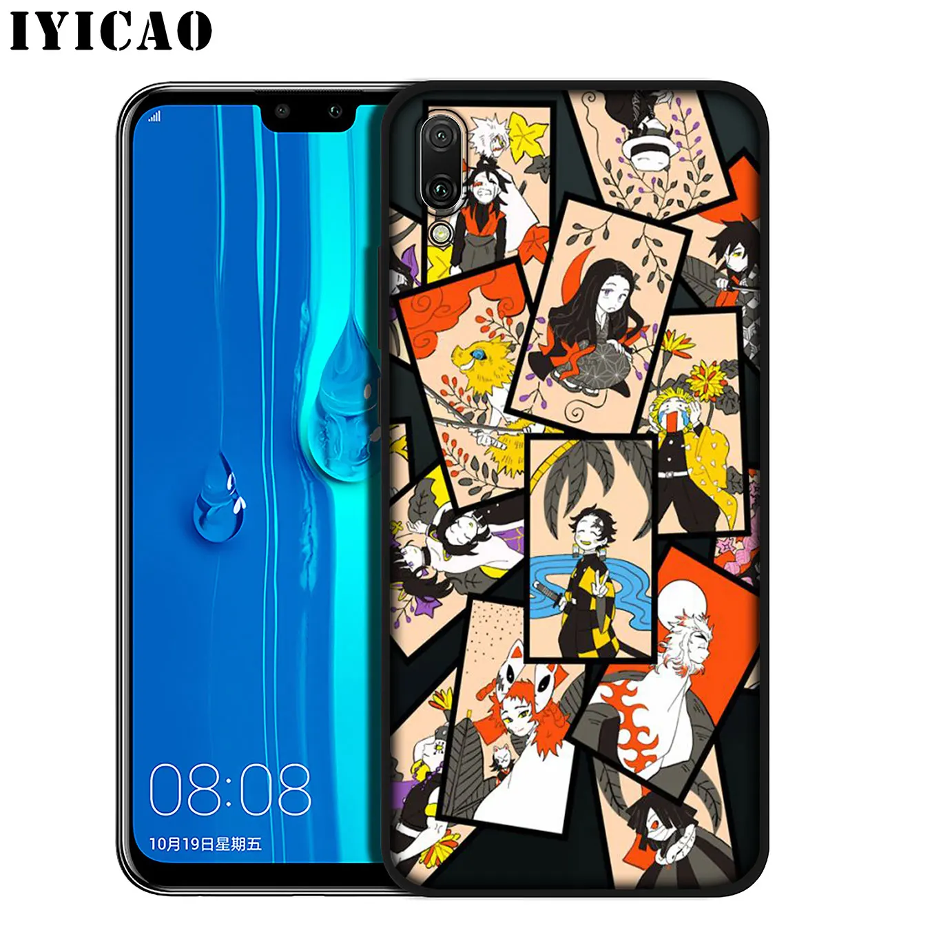 Nezuko Demon Slayer Soft Silicone Phone Case for Huawei Mate 30 20 10 Pro Nova 5i 4 3 3i 2i 2 Lite Black Cover |