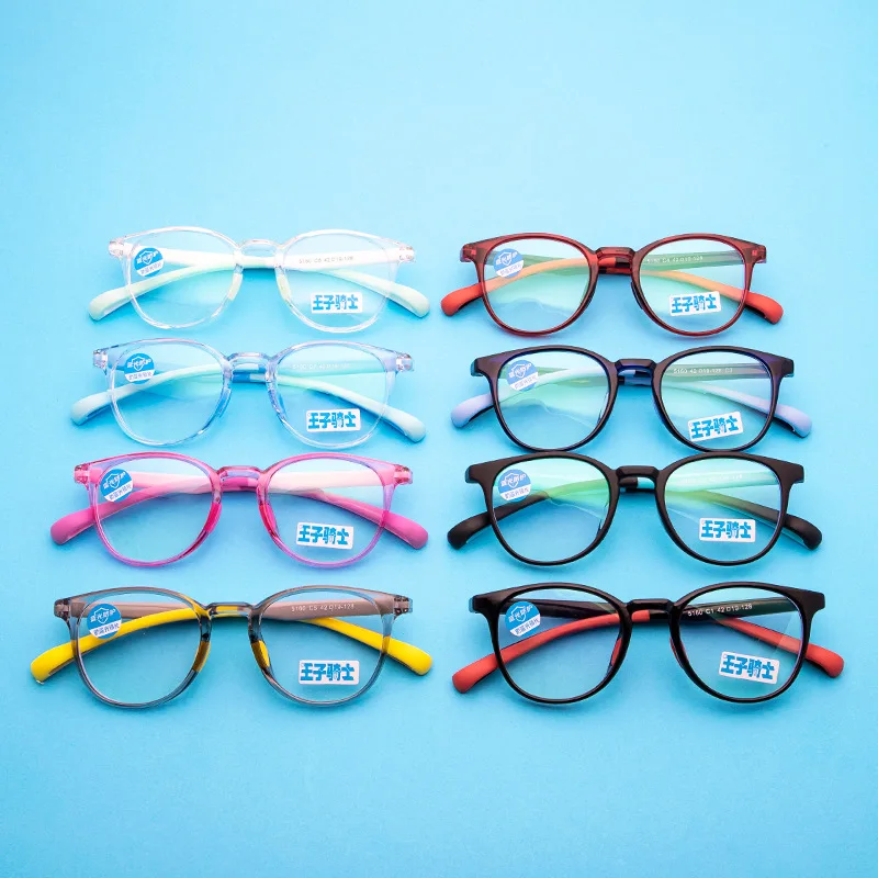 Children Anti-blue light Glasses Frame Ultralight Eyeglass Kids TR90 Silicone Boy Computer Girl Game Protective Goggle | Аксессуары для