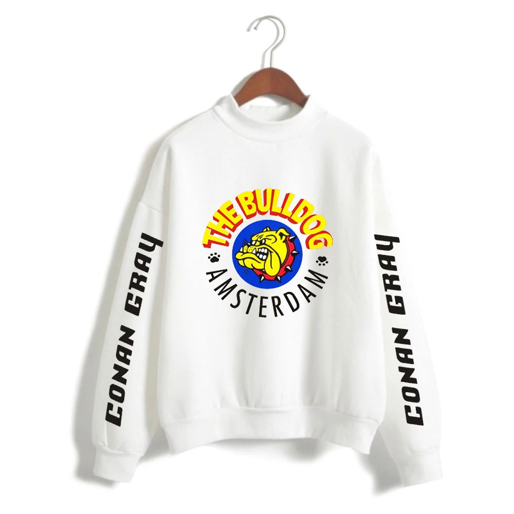 

Conan Gray Fashion Print Turtleneck Sweatshirts Women/Men Long Sleeve Sweatshirts 2020 Hot Sale Casual Streetwear Clothes