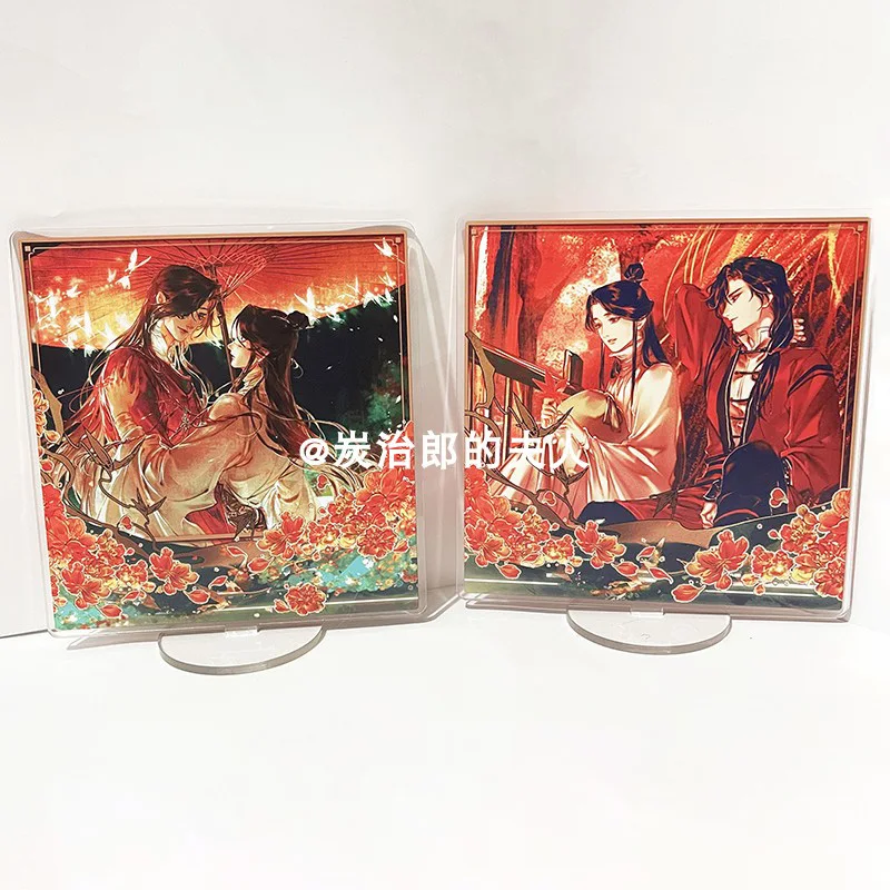 

Аниме Tian Guan Ci Fu Hua Cheng Xie Lian Милая подставка фигурка модель пластина игрушки Косплей коллекция мультфильм стол Декор рождественские подарки