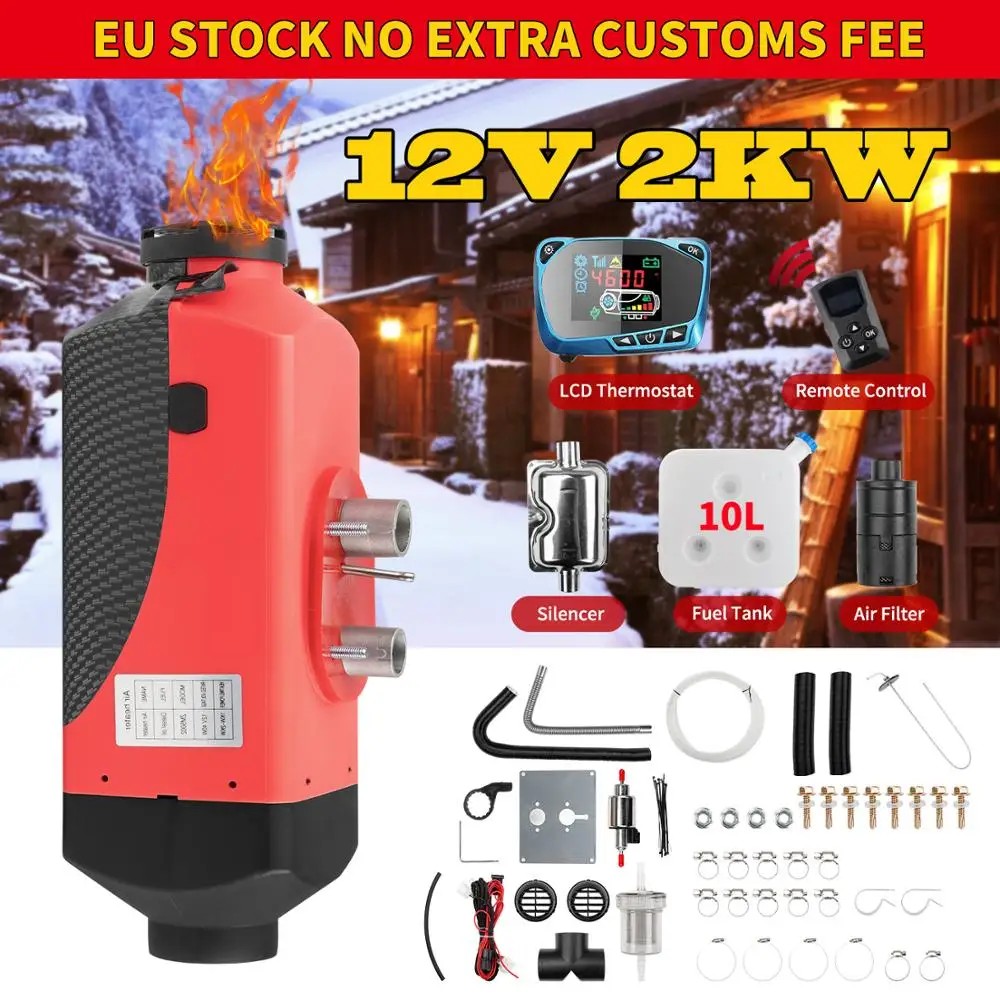 Автомобильный обогреватель 2 кВт 12 в воздушный дизельный Обогреватель