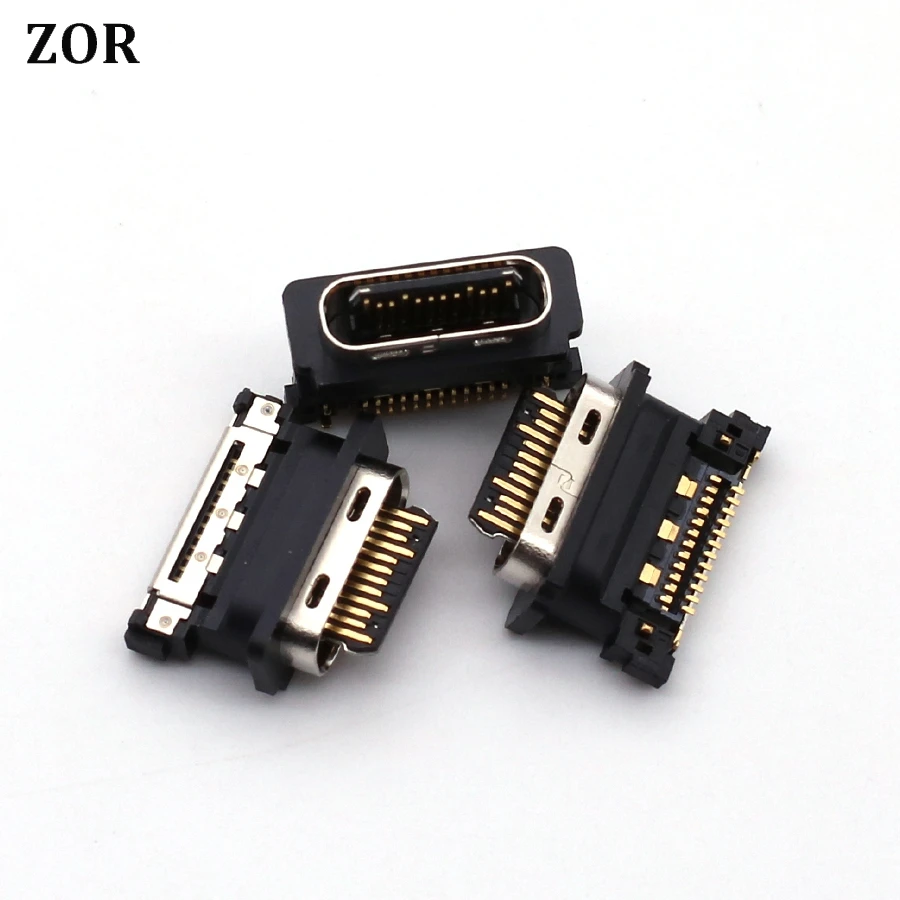 Фото 2 шт., зарядный USB-порт типа C для Sony Xperia XZ2 XZ2P Premium XZ3 X1 X5 X1 II X1II, гибкий кабель, док-разъем №4