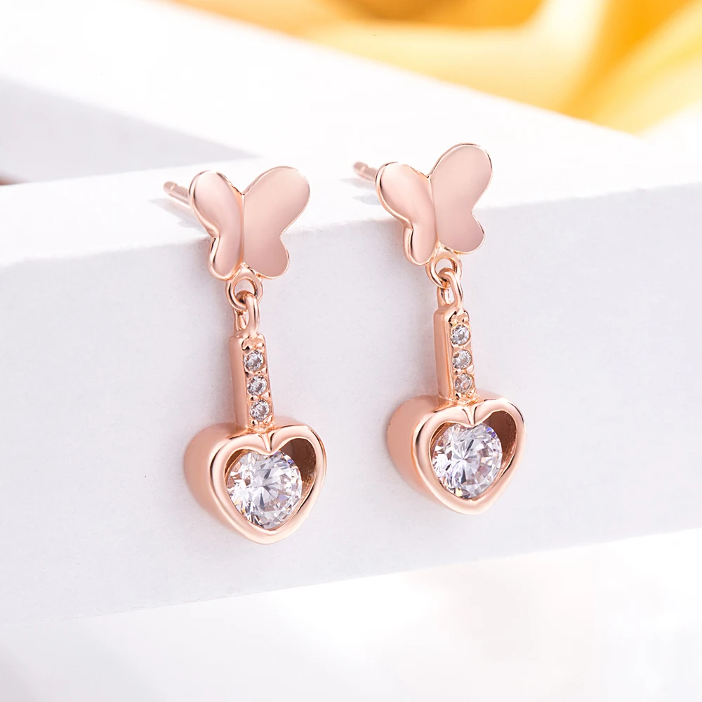 Милые серебряные ювелирные изделия для девочек из стерлингового серебра 925 пробы