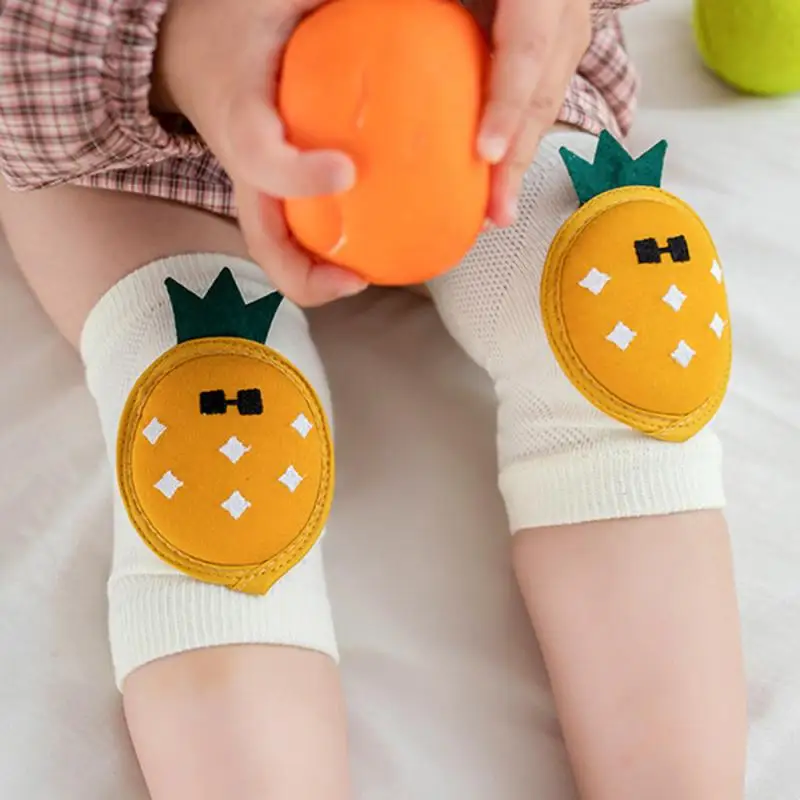 

1 Pair Kids Non Slip Crawling Elbow Infants Toddlers Baby Accessories Smile Knee Pads Protector Safety Kneepad Leg Warmer Socks