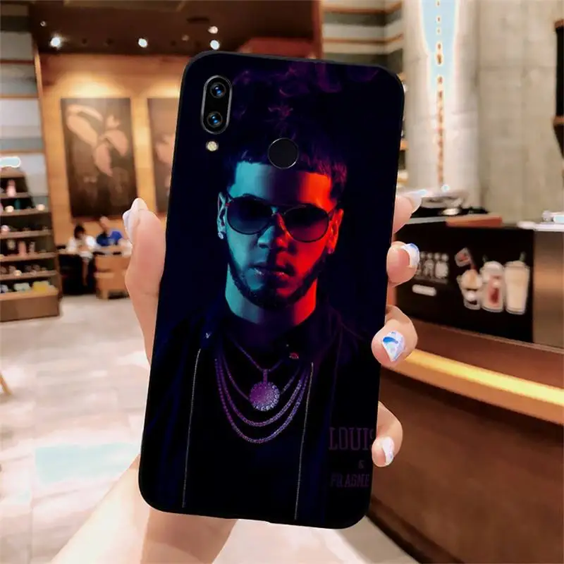

Anuel AA high quality fashion painting Phone Case For Xiaomi Redmi note 7 8 9 t k30 max3 9 s 10 pro lite