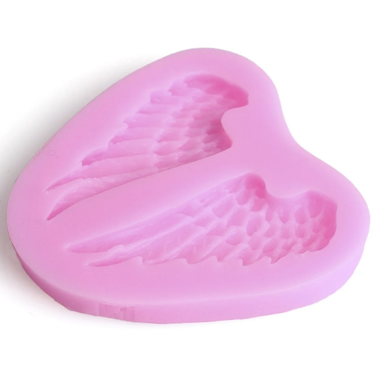 

1PC 3D Silicone Mold Angel Wings Fondant Mould Sugarcraft Cake Baking Decoration Tool