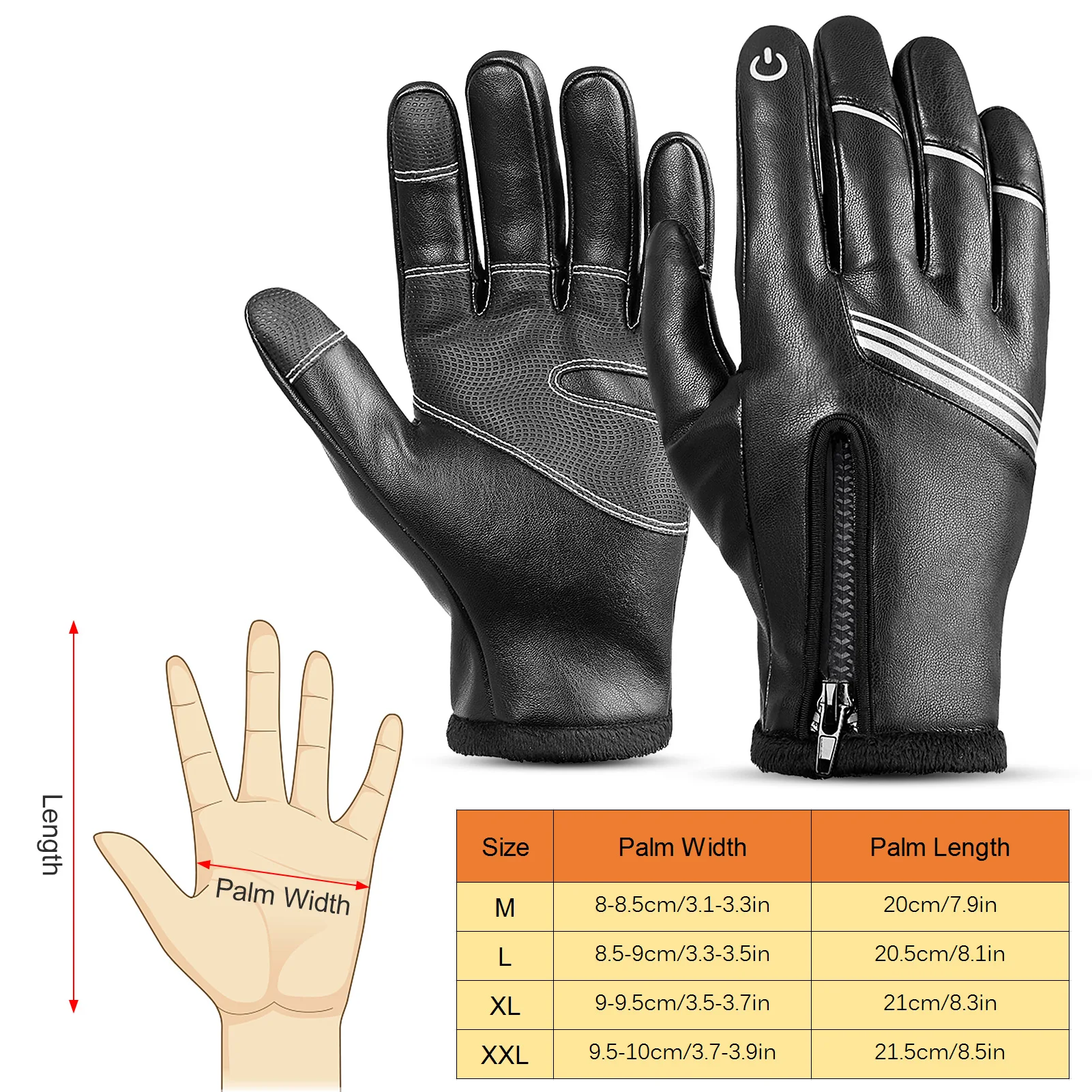 

Men Women Gloves Sports Cycling Gloves Touch Screen Winter Windproof MTB Bicycle Motorcycle Skiing Fitness Gloves