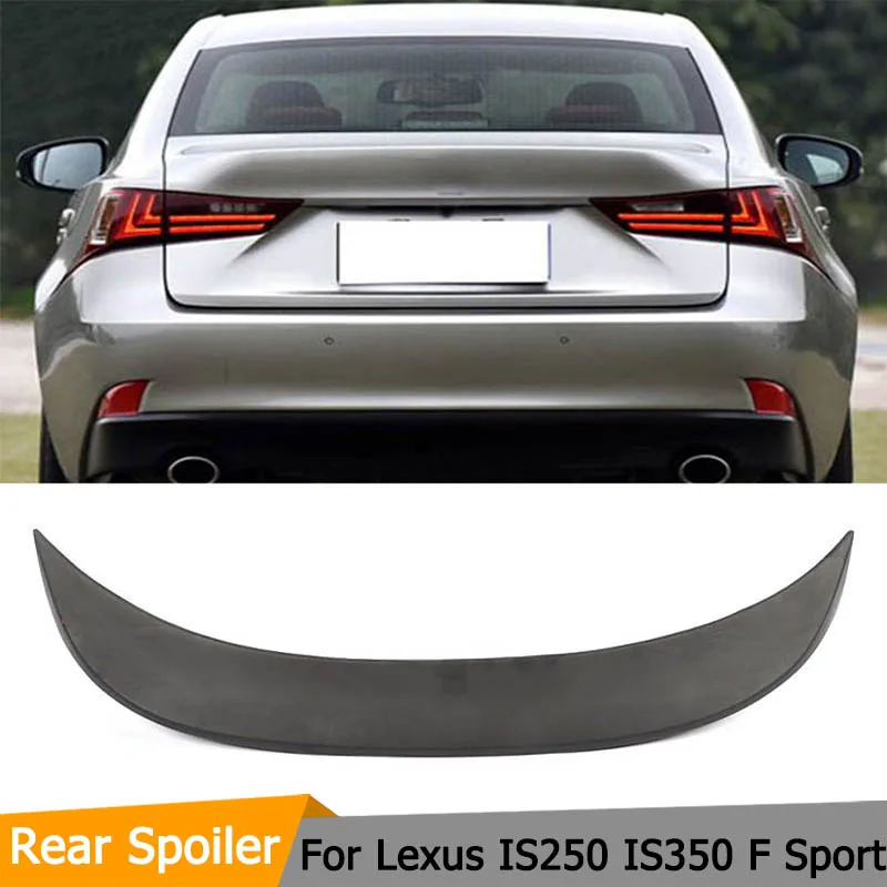 

Автомобильная модель для Lexus IS250 IS350 F Sport 2014 2015, задний багажник автомобиля, губа, крыло, спойлер из искусственной кожи