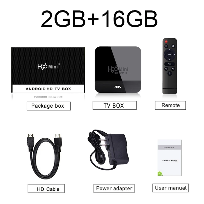 2GB 16GB RK3228A H96 мини H8 Смарт ТВ приставка H.265 Android 9,0 2,4G/5G WiFi Bluetooth 4,0 Youtube Google плеер H96 Смарт ТВ приставка - Цвет: 2GB 16GB