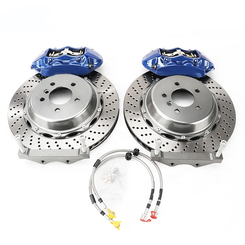 

Jekit a full set of GT4 brake kit 4 pot caliper with 330*28mm rotor for Ruiz/forest and more car model 17 inches front