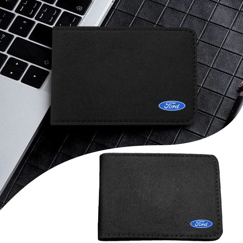 

1Pcs Dirty-resistant protective card holster decoration for driver's license For Ford Focus 2 MK2 3 MK3 MK4 Festiva Fusion Suit